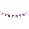 80&#x22; Multicolor Easter Embroidered Hanging Wall Banner